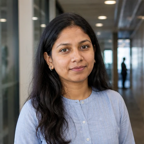 Illustrative portrait of an Indian options learner